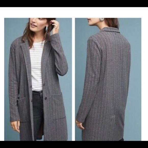 Anthropologie Harlyn Longline Jacket Blazer - Picture 5 of 6